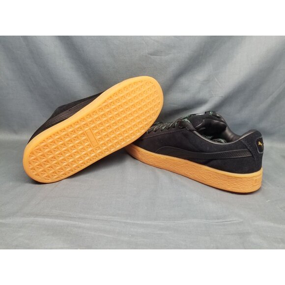 Puma Suede XL Skate Jr Sneakers Black Vine Gum Boys Size 6 NEW NO BOX! - Picture 2 of 12